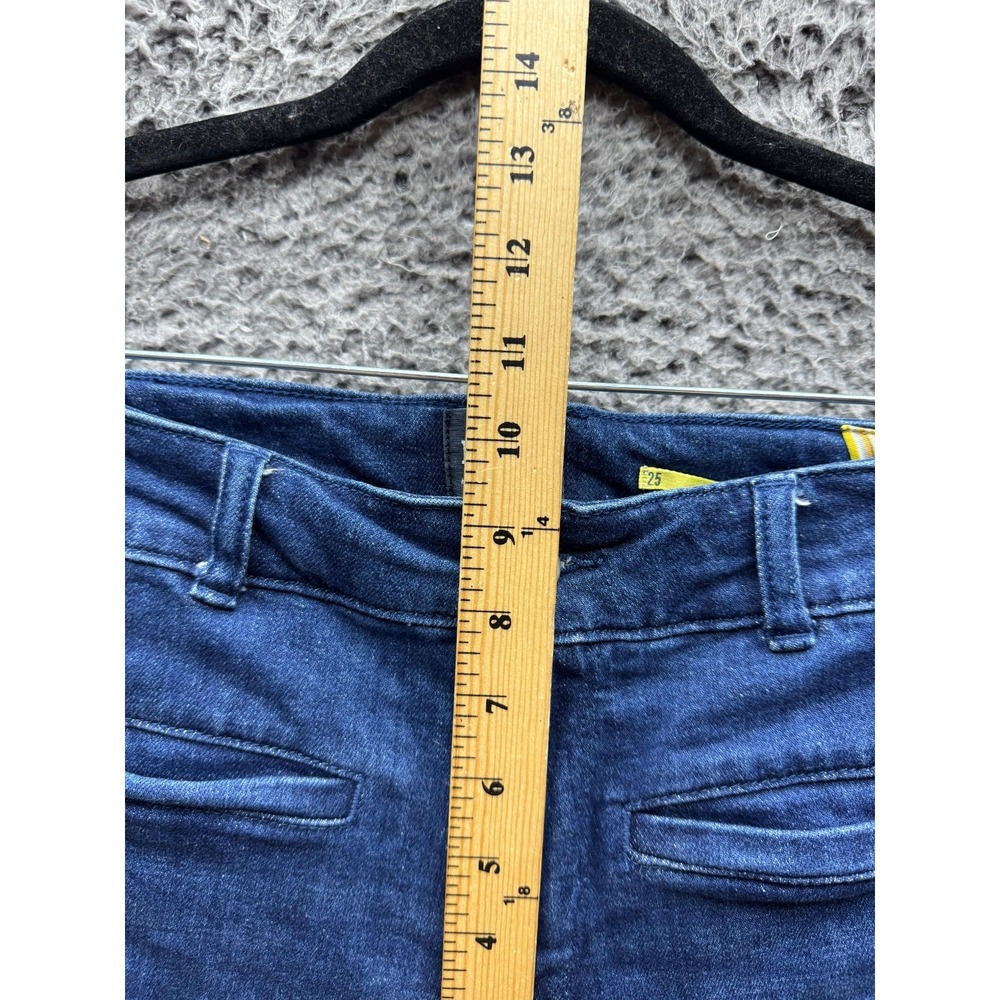 Maeve by‎ Anthropologie The Essential Slim Crop Denim Jeans Blue Womens Size 25 - Picture 13 of 15